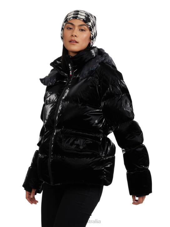 Pajar Clothing 00VJ186 Ascella Boxy Fit Short Puffer Jacket BLACK