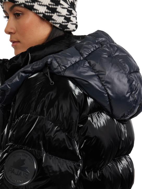 Pajar Clothing 00VJ186 Ascella Boxy Fit Short Puffer Jacket BLACK