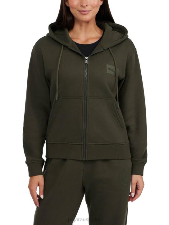 Pajar Clothing 00VJ223 Snowbird Zip-Up Hoodie MILITARY