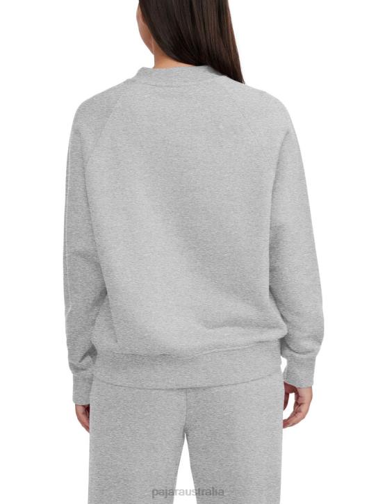 Pajar Clothing 00VJ225 Atlin Oversized Fit Crew Sweatshirt GREY
