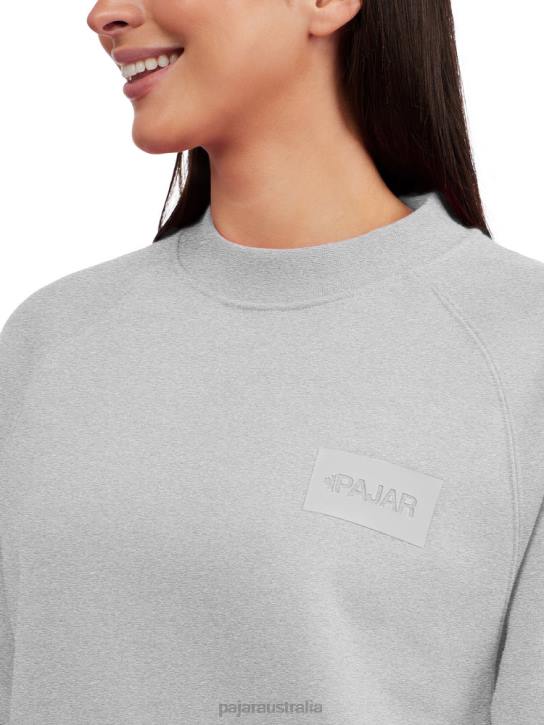 Pajar Clothing 00VJ225 Atlin Oversized Fit Crew Sweatshirt GREY