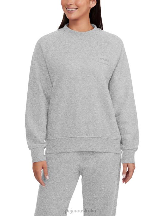 Pajar Clothing 00VJ225 Atlin Oversized Fit Crew Sweatshirt GREY