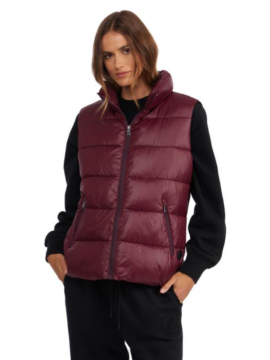 Pajar Clothing 00VJ156 Felicity Puffer Vest OX BLOOD