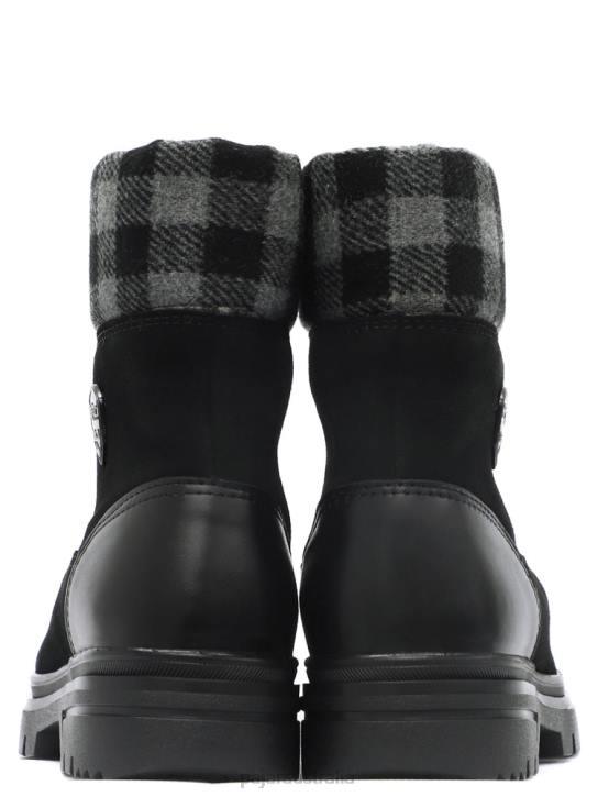 Pajar Shoes 00VJ14 Patch Heritage Boot w/ Ice Grippers BLACK