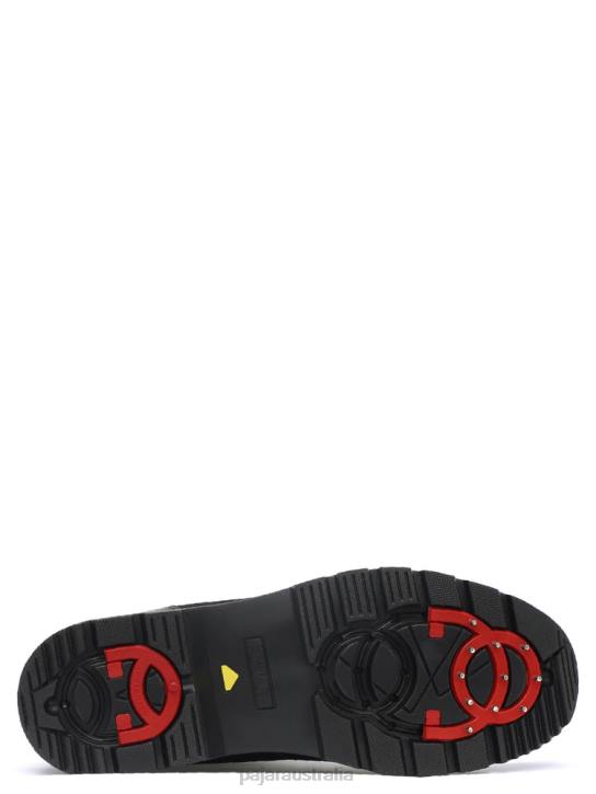 Pajar Shoes 00VJ14 Patch Heritage Boot w/ Ice Grippers BLACK