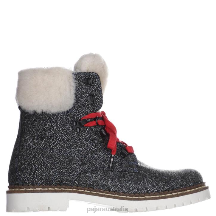 Pajar Shoes 00VJ36 Alissa Pearl Heritage Boot BLACK PEARL/BEIGE