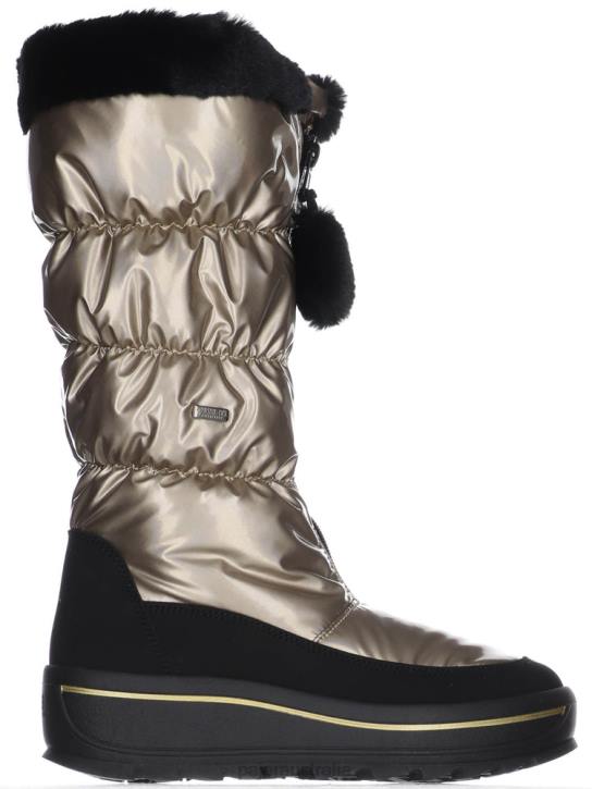 Pajar Shoes 00VJ43 Toboggan 2.0 Front-Zip Boot GOLD METAL STELLARE