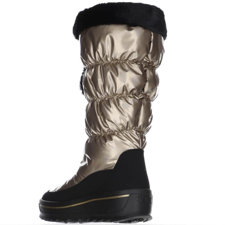 Pajar Shoes 00VJ43 Toboggan 2.0 Front-Zip Boot GOLD METAL STELLARE
