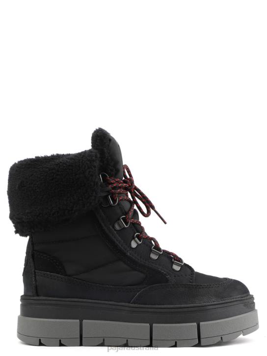 Pajar Shoes 00VJ45 Henta Boot w/ Ice Grippers BLACK