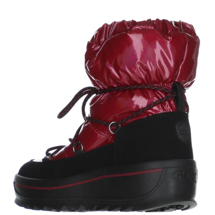 Pajar Shoes 00VJ49 Taya Nylon Lace-Up Boot RED STELLARE