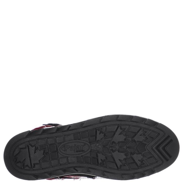 Pajar Shoes 00VJ49 Taya Nylon Lace-Up Boot RED STELLARE