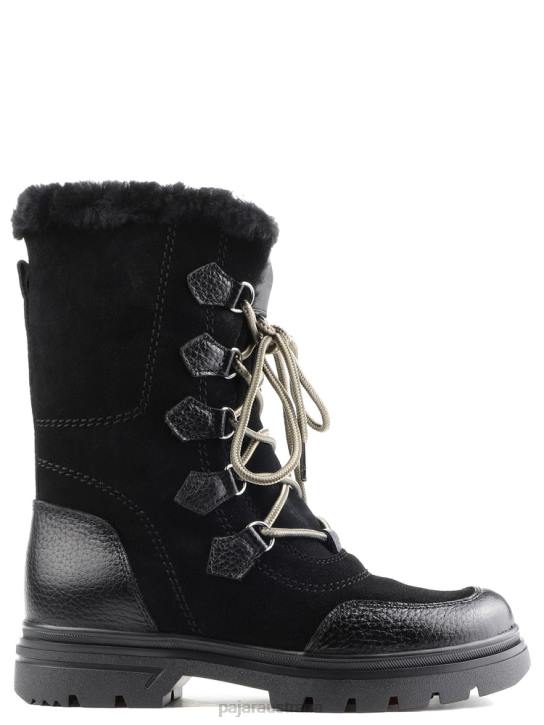 Pajar Shoes 00VJ74 Valerie S Heritage Boot w/ Ice Grippers BLACK