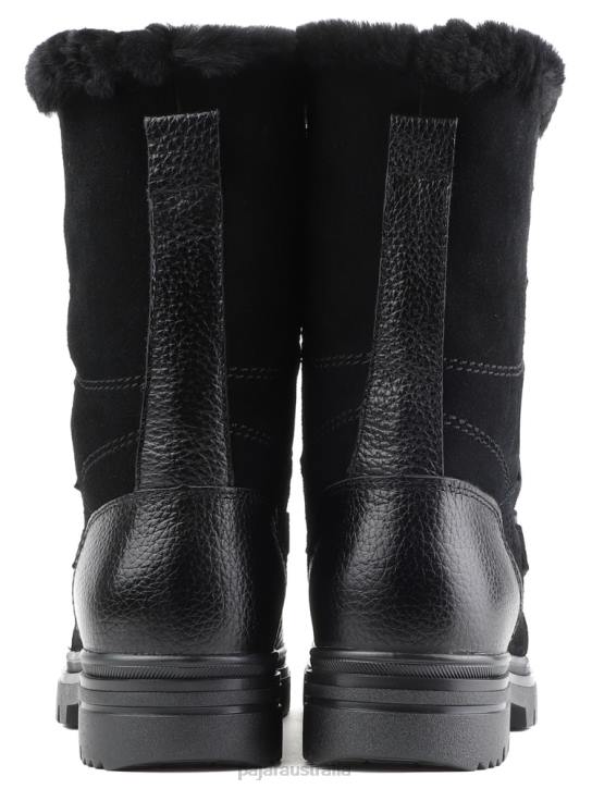 Pajar Shoes 00VJ74 Valerie S Heritage Boot w/ Ice Grippers BLACK