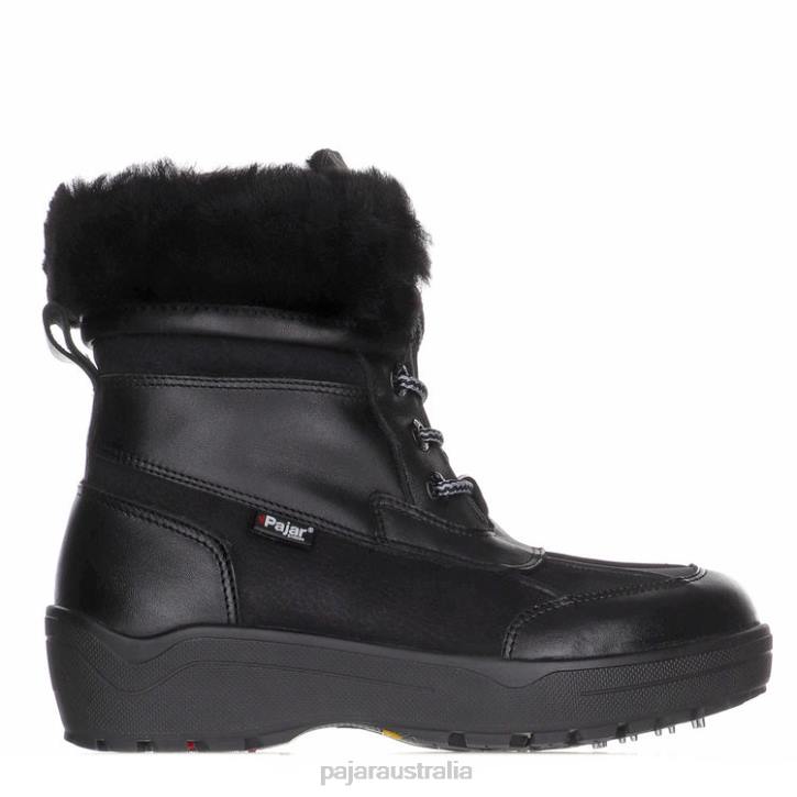 Pajar Shoes 00VJ78 Kelly P Heritage Boot w/ Ice Grippers BLACK