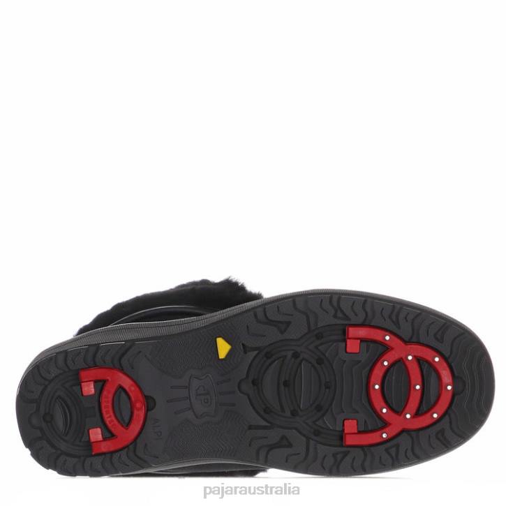 Pajar Shoes 00VJ78 Kelly P Heritage Boot w/ Ice Grippers BLACK