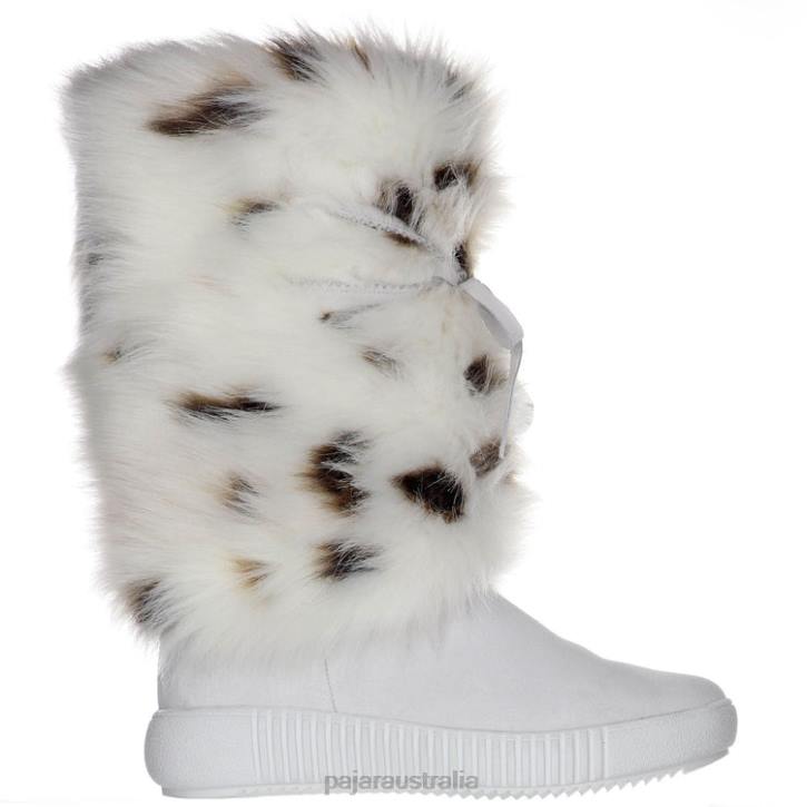 Pajar Shoes 00VJ81 Viera-Eco Faux Fur Boot WHITE