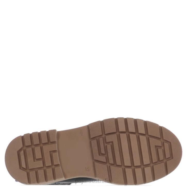 Pajar Shoes 00VJ8 Ayata Toe Cap Chelsea Boot BLACK LEATHER