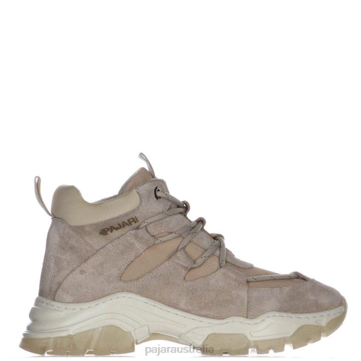 Pajar Shoes 00VJ116 Etamid Suede Mid Sneaker CREME SUEDE